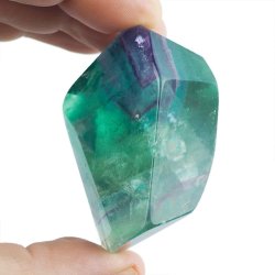 FLUORYT TĘCZOWY - 53 mm - POLEROWANY - CHINY