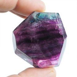 FLUORYT TĘCZOWY - 44 mm - POLEROWANY - CHINY