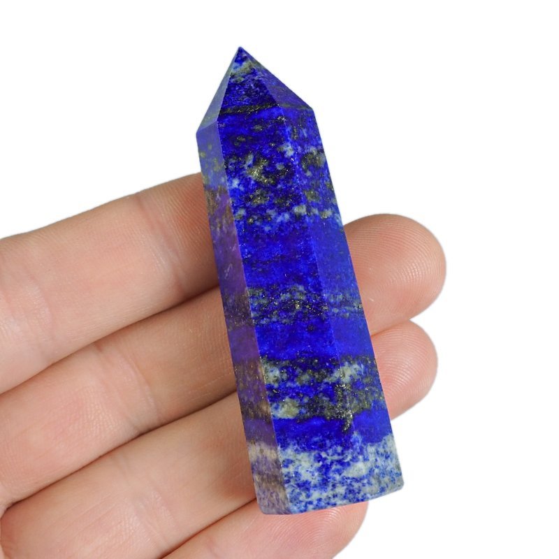 LAPIS LAZULI - OBELISK Z NATURALNEGO KAMIENIA - 67 mm - AFGANISTAN