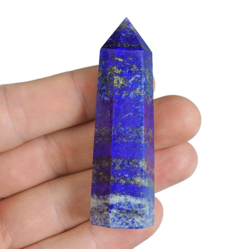 LAPIS LAZULI - OBELISK Z NATURALNEGO KAMIENIA - 67 mm - AFGANISTAN