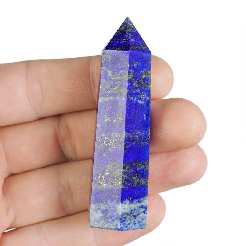 LAPIS LAZULI - OBELISK Z NATURALNEGO KAMIENIA - 67 mm - AFGANISTAN