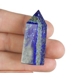 LAPIS LAZULI - OBELISK Z NATURALNEGO KAMIENIA - 45 mm - AFGANISTAN