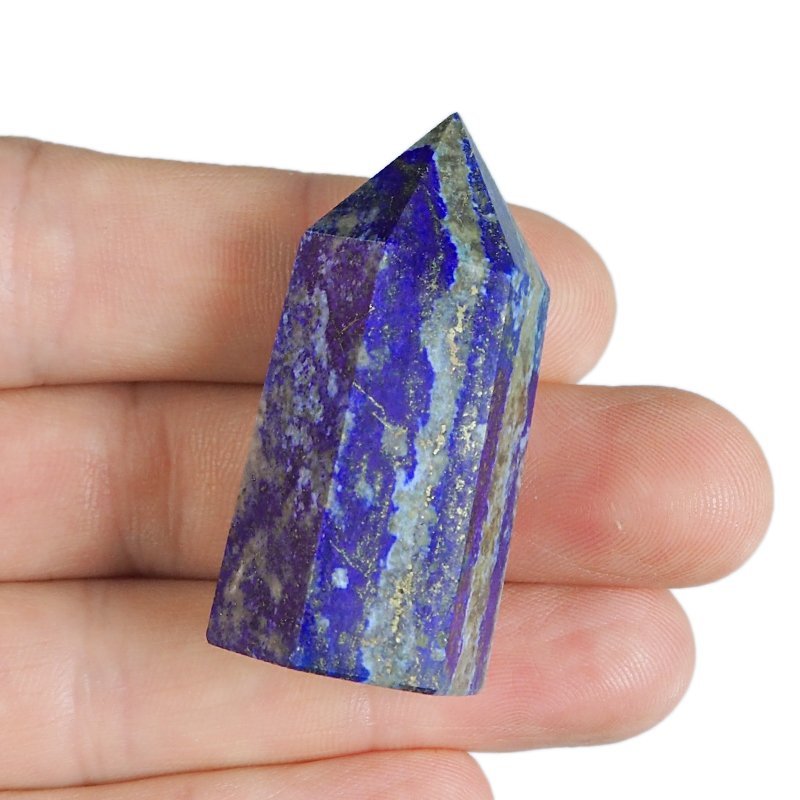 LAPIS LAZULI - OBELISK Z NATURALNEGO KAMIENIA - 45 mm - AFGANISTAN
