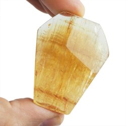 ŻÓŁTY FLUORYT - 52 mm - POLEROWANY - CHINY