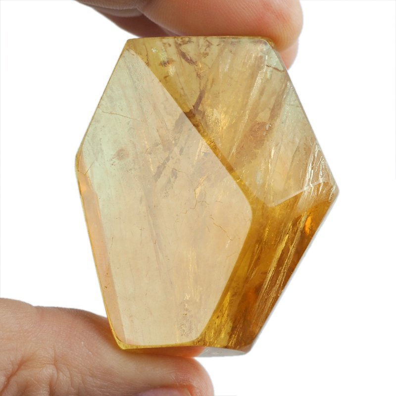 ŻÓŁTY FLUORYT - 49 mm - POLEROWANY - CHINY