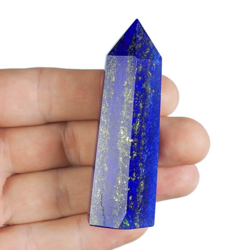LAPIS LAZULI - OBELISK Z NATURALNEGO KAMIENIA - 69 mm - AFGANISTAN