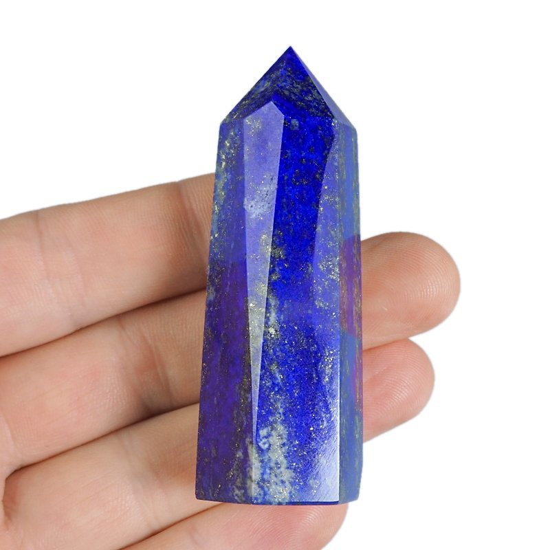 LAPIS LAZULI - OBELISK Z NATURALNEGO KAMIENIA - 69 mm - AFGANISTAN
