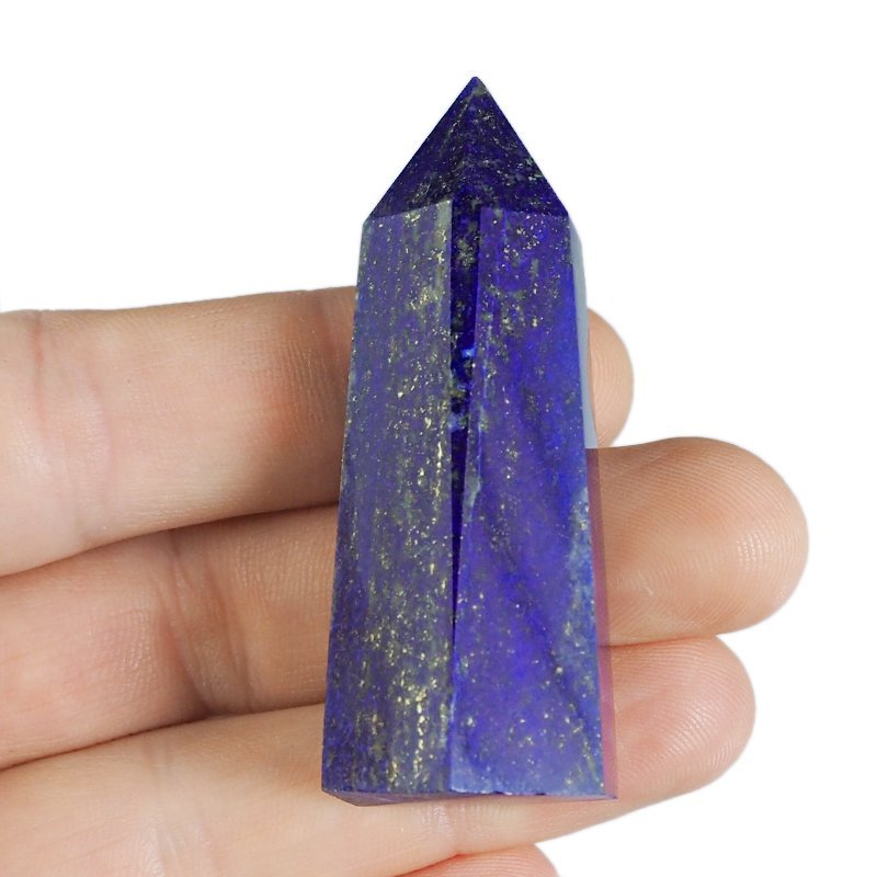 LAPIS LAZULI - OBELISK Z NATURALNEGO KAMIENIA - 59 mm - AFGANISTAN
