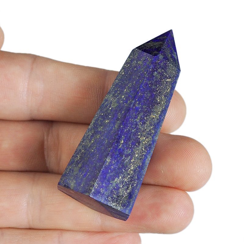 LAPIS LAZULI - OBELISK Z NATURALNEGO KAMIENIA - 59 mm - AFGANISTAN