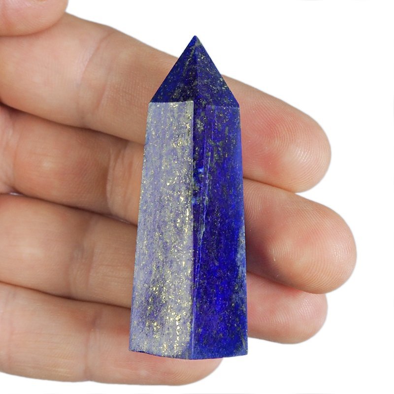 LAPIS LAZULI - OBELISK Z NATURALNEGO KAMIENIA - 59 mm - AFGANISTAN