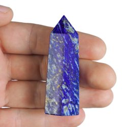 LAPIS LAZULI - OBELISK Z NATURALNEGO KAMIENIA - 61 mm - AFGANISTAN