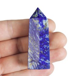 LAPIS LAZULI - OBELISK Z NATURALNEGO KAMIENIA - 61 mm - AFGANISTAN