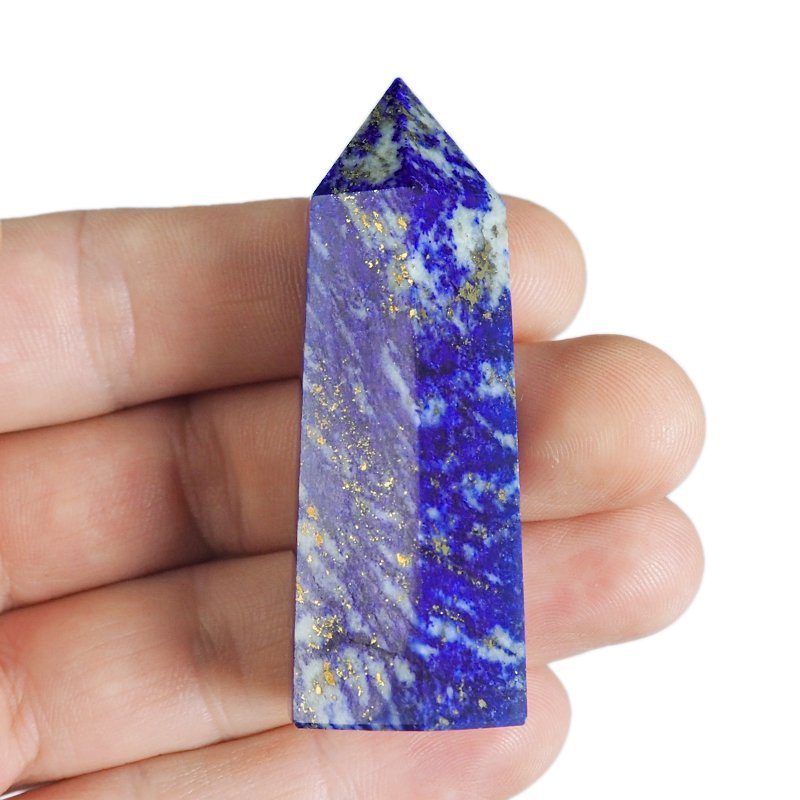 LAPIS LAZULI - OBELISK Z NATURALNEGO KAMIENIA - 61 mm - AFGANISTAN