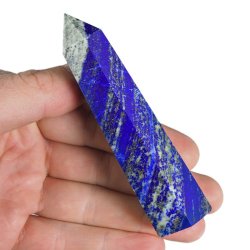 LAPIS LAZULI - OBELISK Z NATURALNEGO KAMIENIA - 96 mm - AFGANISTAN