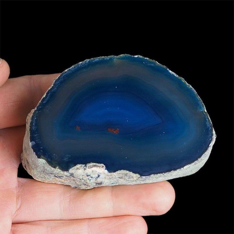AGAT NIEBIESKI - 79 mm - BRAZYLIA
