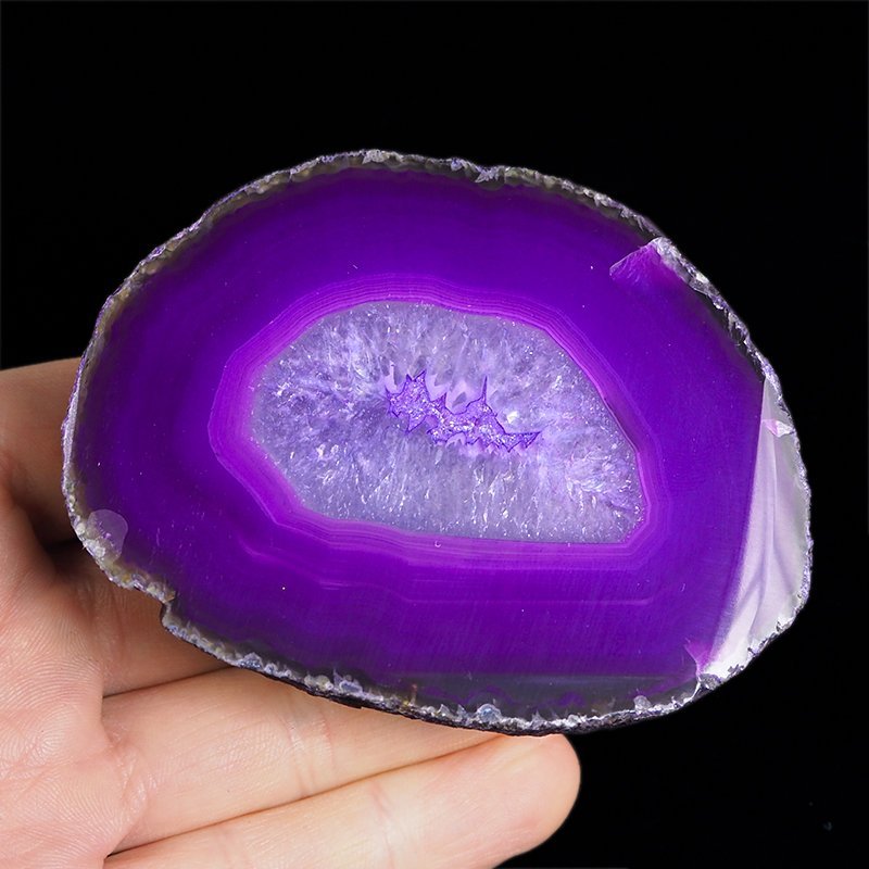AGAT FIOLETOWY - 82 mm - BRAZYLIA