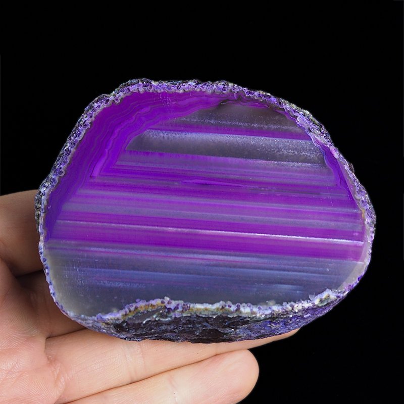AGAT FIOLETOWY - 82 mm - BRAZYLIA