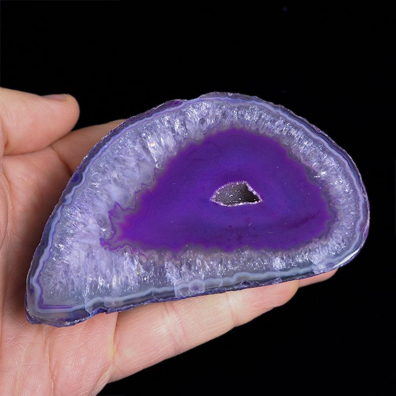 AGAT FIOLETOWY - 100 mm - BRAZYLIA