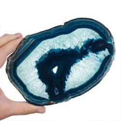 AGAT NIEBIESKI - PLASTER - 183 mm - BRAZYLIA