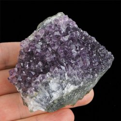 AMETYST- SZCZOTKA KRYSTALICZNA - 78 mm - URUGWAJ