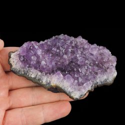 AMETYST- SZCZOTKA KRYSTALICZNA - 106 mm - URUGWAJ