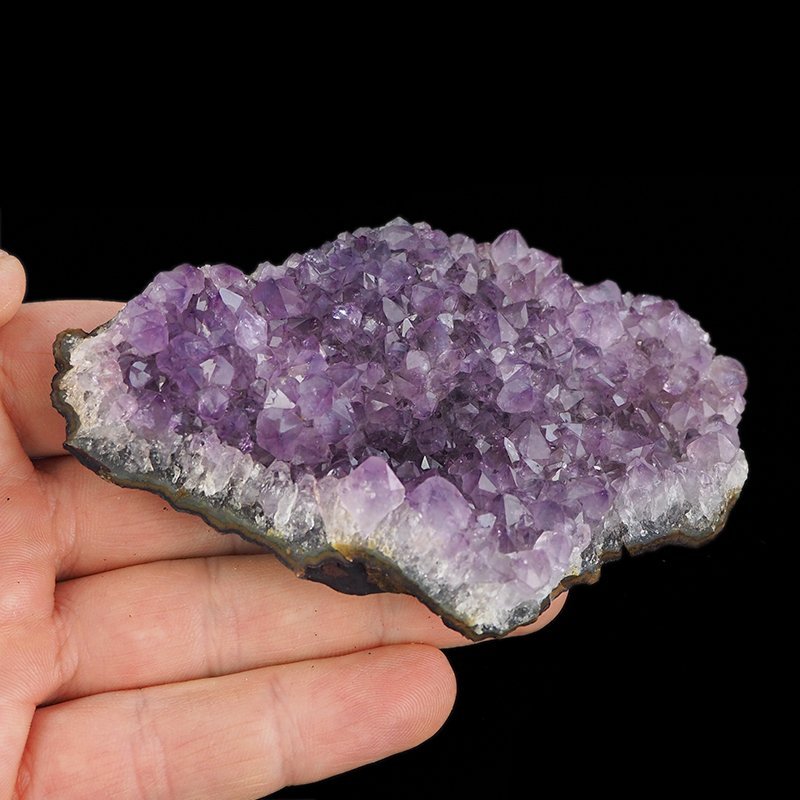 AMETYST- SZCZOTKA KRYSTALICZNA - 106 mm - URUGWAJ