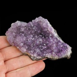 AMETYST- SZCZOTKA KRYSTALICZNA - 106 mm - URUGWAJ