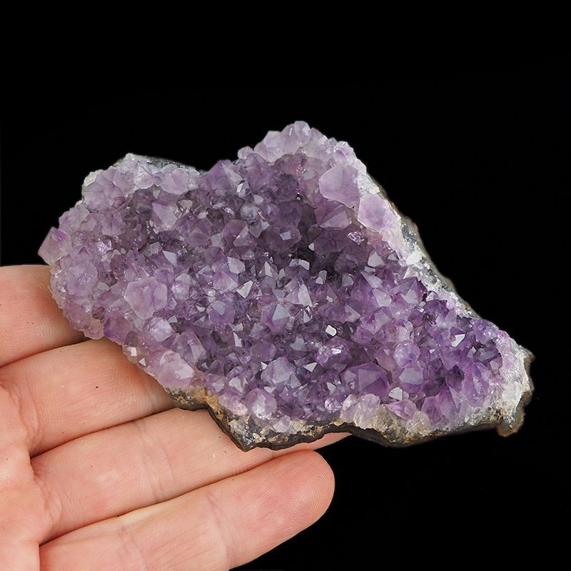 AMETYST- SZCZOTKA KRYSTALICZNA - 106 mm - URUGWAJ