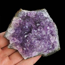 AMETYST- SZCZOTKA KRYSTALICZNA - 102 mm - URUGWAJ