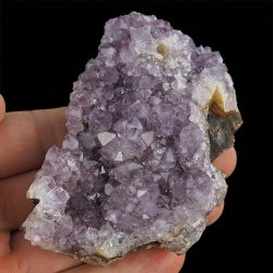 AMETYST- SZCZOTKA KRYSTALICZNA - 100 mm - URUGWAJ