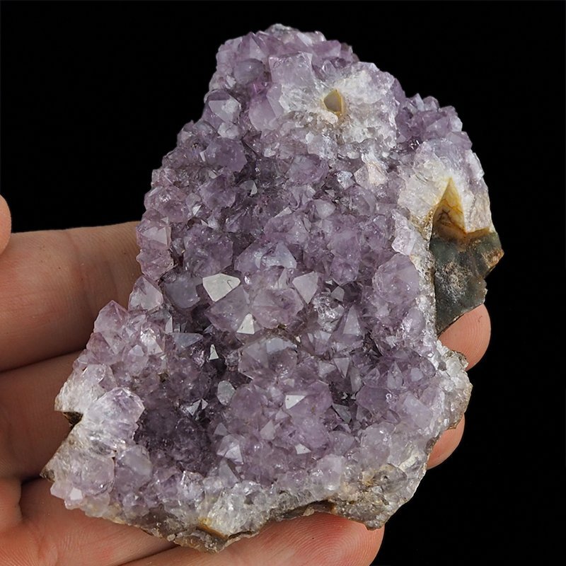 AMETYST- SZCZOTKA KRYSTALICZNA - 100 mm - URUGWAJ