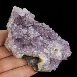 AMETYST- SZCZOTKA KRYSTALICZNA - 100 mm - URUGWAJ