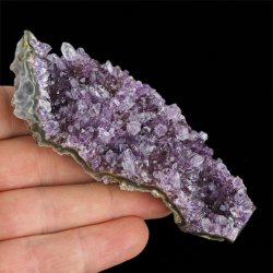 AMETYST- SZCZOTKA KRYSTALICZNA - 106 mm - URUGWAJ