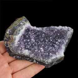 AMETYST- SZCZOTKA KRYSTALICZNA - 102 mm - URUGWAJ