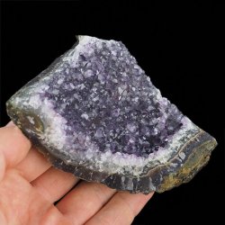 AMETYST- SZCZOTKA KRYSTALICZNA - 102 mm - URUGWAJ