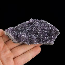 AMETYST- SZCZOTKA KRYSTALICZNA - 114 mm - URUGWAJ