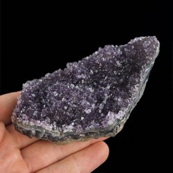 AMETYST- SZCZOTKA KRYSTALICZNA - 114 mm - URUGWAJ