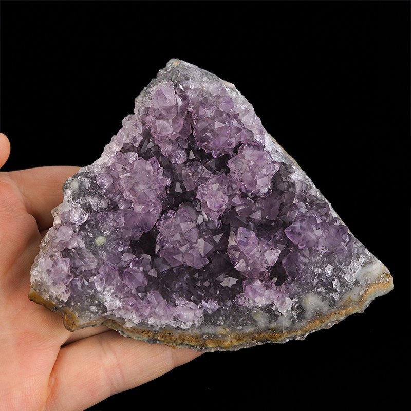 AMETYST- SZCZOTKA KRYSTALICZNA - 96 mm - URUGWAJ