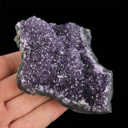 AMETYST- SZCZOTKA KRYSTALICZNA - 113 mm - URUGWAJ