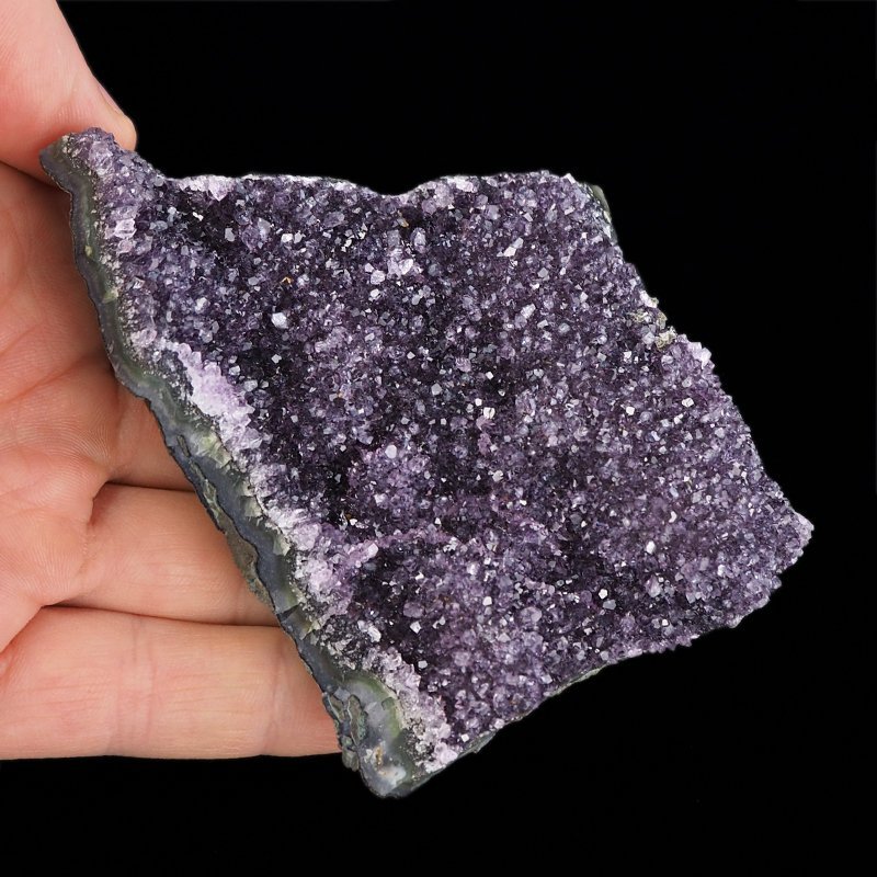 AMETYST- SZCZOTKA KRYSTALICZNA - 113 mm - URUGWAJ