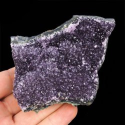 AMETYST- SZCZOTKA KRYSTALICZNA - 113 mm - URUGWAJ