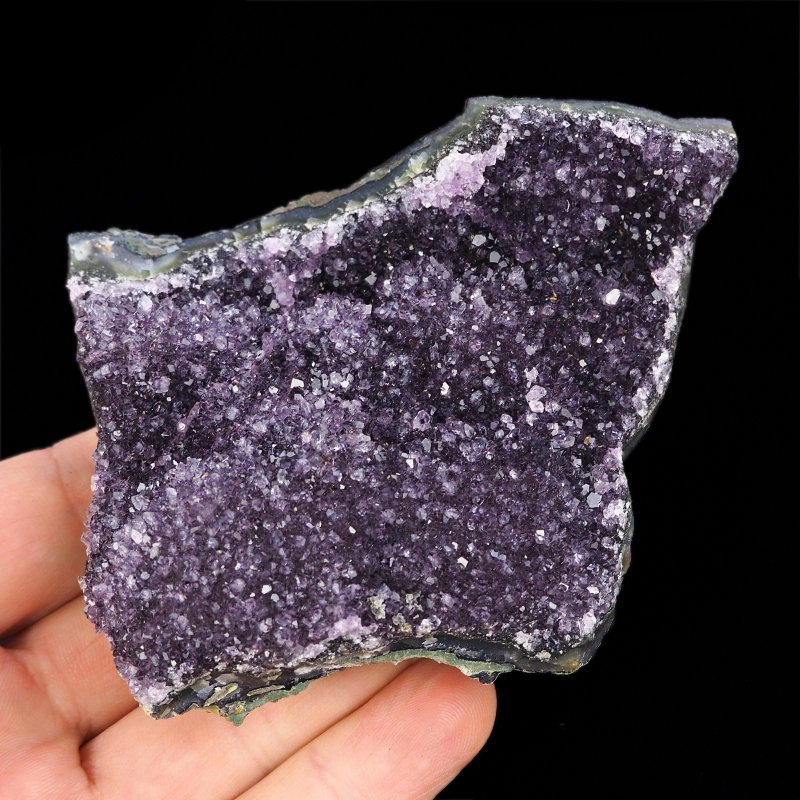 AMETYST- SZCZOTKA KRYSTALICZNA - 113 mm - URUGWAJ