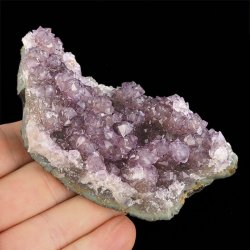 AMETYST- SZCZOTKA KRYSTALICZNA - 98 mm - URUGWAJ