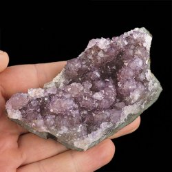 AMETYST- SZCZOTKA KRYSTALICZNA - 98 mm - URUGWAJ