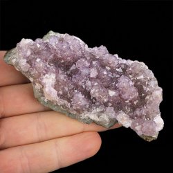 AMETYST- SZCZOTKA KRYSTALICZNA - 98 mm - URUGWAJ