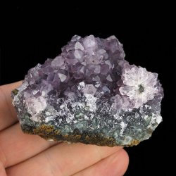 AMETYST- SZCZOTKA KRYSTALICZNA - 81 mm - URUGWAJ