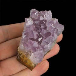 AMETYST- SZCZOTKA KRYSTALICZNA - 68 mm - URUGWAJ