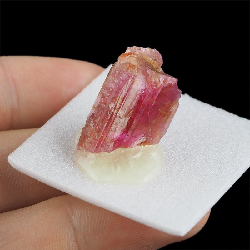 RÓŻOWY TURMALIN RUBELIT - 24 mm - BRAZYLIA