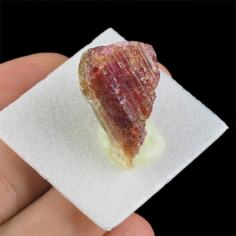 RÓŻOWY TURMALIN RUBELIT - 26 mm - BRAZYLIA