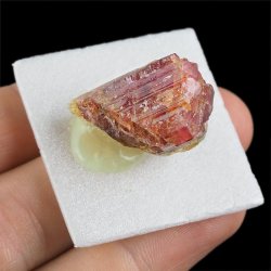 RÓŻOWY TURMALIN RUBELIT - 26 mm - BRAZYLIA